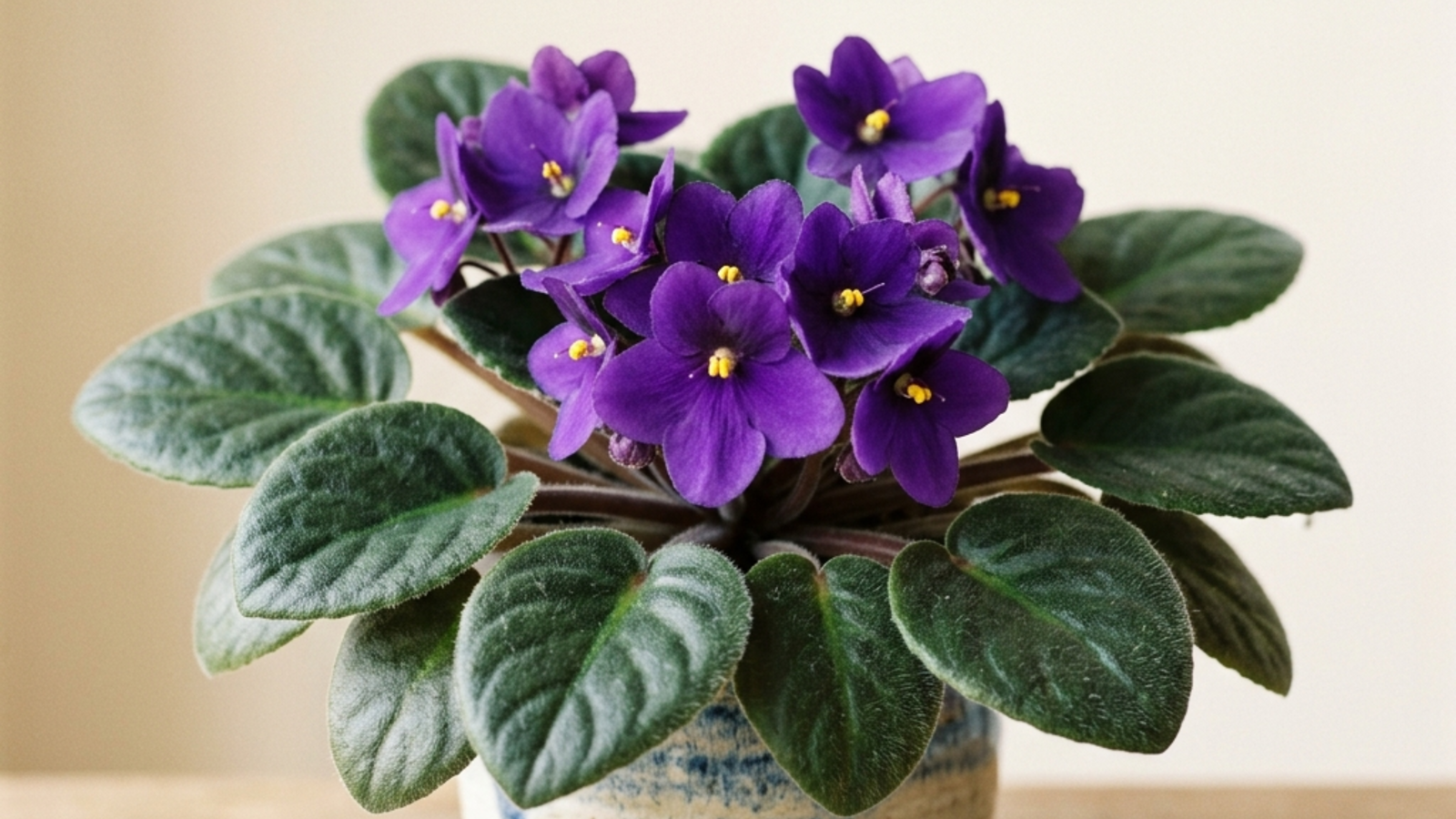 african violet: African violet care (Streptocarpus ionanthus): light for reblooming, watering, potting and grooming
